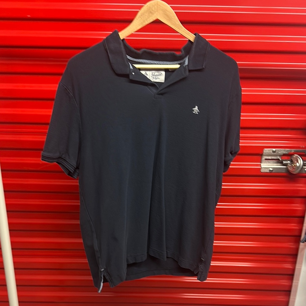 Original Penguin Navy Polo Shirt